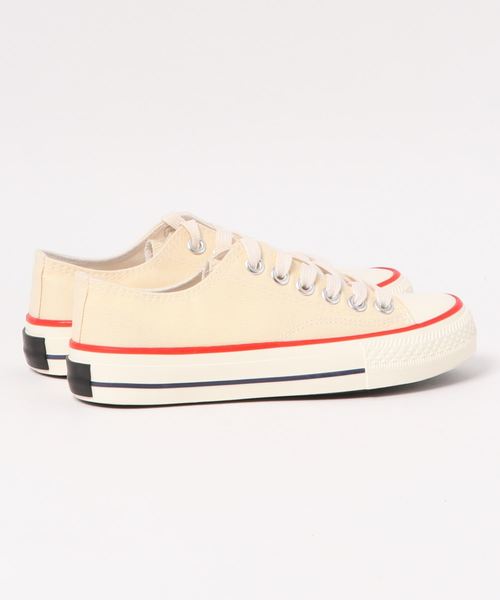 KOBE LETTUCE（コウベレタス）の「無地＆レオパード柄ローカットキャンバススニーカー（スニーカー・レディース・ホワイト/チャコールグレー/ブラック/ベージュ/アイボリー/ブラック系その他/レオパード・LL/S/M/L）」の8枚目の写真