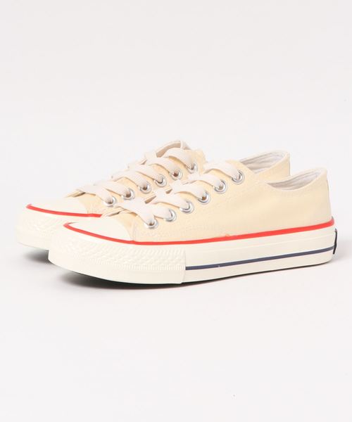 KOBE LETTUCE（コウベレタス）の「無地＆レオパード柄ローカットキャンバススニーカー（スニーカー・レディース・ホワイト/チャコールグレー/ブラック/ベージュ/アイボリー/ブラック系その他/レオパード・LL/S/M/L）」の10枚目の写真