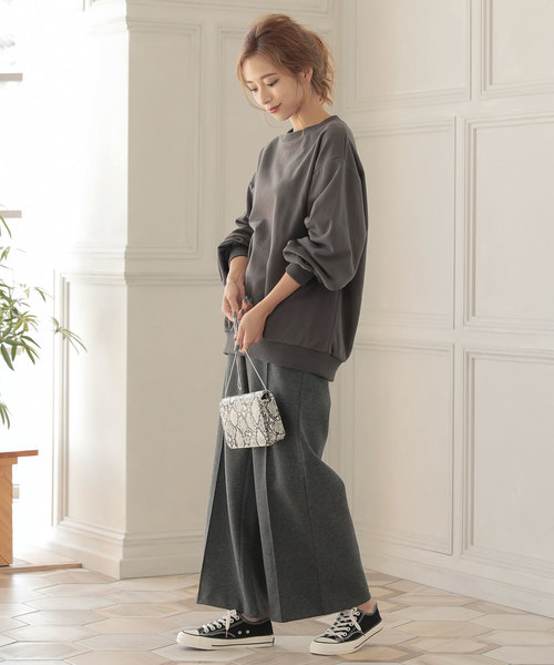 KOBE LETTUCE（コウベレタス）の「無地＆レオパード柄ローカットキャンバススニーカー（スニーカー・レディース・ホワイト/チャコールグレー/ブラック/ベージュ/アイボリー/ブラック系その他/レオパード・LL/S/M/L）」の20枚目の写真