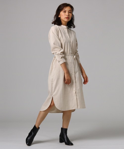 セール ワンピース ドレス Untitled アンタイトル のファッション ワンピース コーデュロイシャツワンピース ワンピース オンラインストア