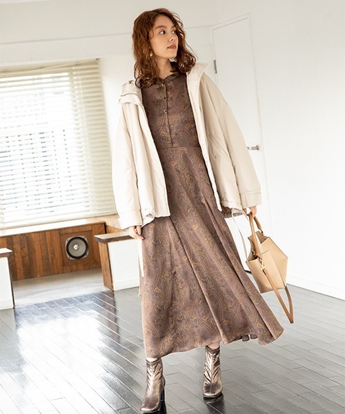 セール ブランド古着 長袖ワンピース ワンピース Fray I D フレイアイディー のファッション通販 Zozoused