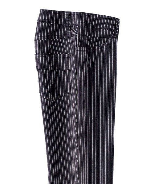 BELLUNA(ベルーナ)の「ウルトラ美脚ブーツカットパンツ68丈(その他パンツ・レディース・ブラック/ブラック系その他/杢グレー/グレー系その他/グリーン系その他/ストライプ/チェック/ブラック系その他2/グレー/グレー系その他2・SMALL/MEDIUM/LARGE/X-LARGE)」の15枚目の写真