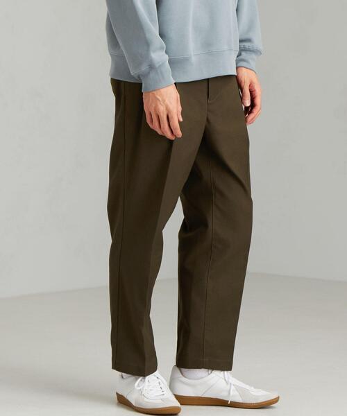 green label relaxing（グリーンレーベルリラクシング）の「SC☆ホップサック WIDE 2P テーパード 9分丈 パンツ / アンクルパンツ（その他パンツ・メンズ・ロイヤルブルー/ブラック/オリーブ/オフホワイト/ダークグレー・XL/S/M/L）」の21枚目の写真