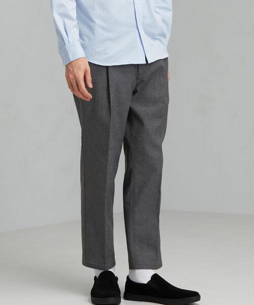 green label relaxing（グリーンレーベルリラクシング）の「SC☆ホップサック WIDE 2P テーパード 9分丈 パンツ / アンクルパンツ（その他パンツ・メンズ・ロイヤルブルー/ブラック/オリーブ/オフホワイト/ダークグレー・XL/S/M/L）」の8枚目の写真