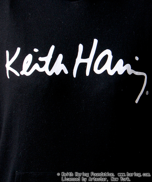 Keith Haring（キース・ヘリング）の「WEGO/Keith Haring(キースヘリング) パーカー（パーカー・レディース・ホワイト/ブラック・FREE）」の7枚目の写真