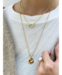 デコボコロングネックレス