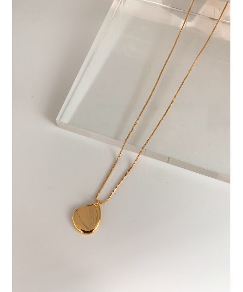 mou（モウ）の「デコボコロングネックレス（ネックレス・レディース・ゴールド・FREE）」の3枚目の写真
