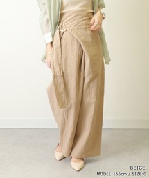 RANDA | リネンラップパンツ(その他パンツ)