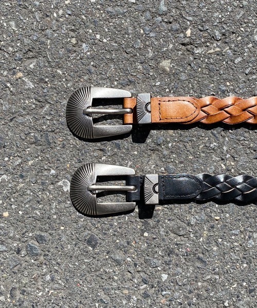 PAGEBOY（ページボーイ）の「メタルバックルメッシュベルト（ベルト・レディース・ブラック/ダークブラウン・FREE）」の3枚目の写真