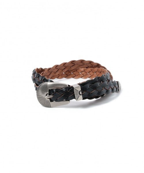 PAGEBOY（ページボーイ）の「メタルバックルメッシュベルト（ベルト・レディース・ブラック/ダークブラウン・FREE）」の7枚目の写真