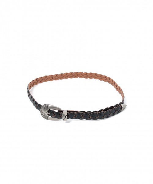 PAGEBOY（ページボーイ）の「メタルバックルメッシュベルト（ベルト・レディース・ブラック/ダークブラウン・FREE）」の5枚目の写真