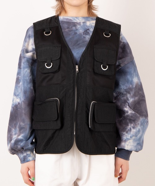 WEGO(ウィゴー)の「WEGO/フィッシングベスト(ベスト・レディース・ブラック・FREE)」の9枚目の写真