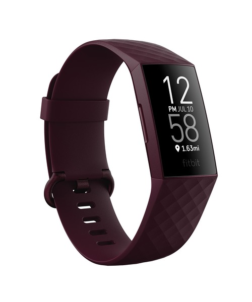 Fitbit(フィットビット)の「【Fitbit】フィットビット GPS搭載フィットネストラッカー Charge4(デジタル腕時計・メンズ・ブラック/ラベンダー・FREE)」の2枚目の写真