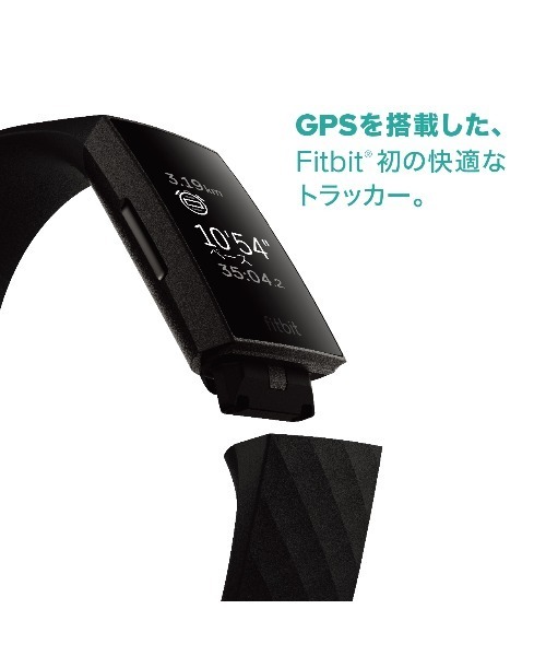 Fitbit(フィットビット)の「【Fitbit】フィットビット GPS搭載フィットネストラッカー Charge4(デジタル腕時計・メンズ・ブラック/ラベンダー・FREE)」の6枚目の写真