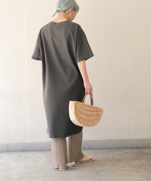 notch.(ノッチ)の「透かし編みセミフレアパンツ(その他パンツ・レディース・オフホワイト/オリーブ/ブラック/ベージュ・M)」の11枚目の写真