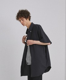 UNITED TOKYO | シャンブレーハーフスリーブシャツ/ビックシルエット(シャツ/ブラウス)