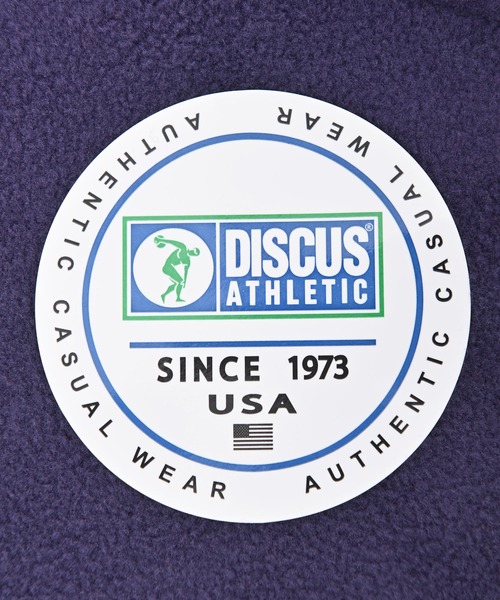 Discus Jp DISCUS ATHLETIC(ディスカス アスレチック)の「DISCUS ATHLETIC (ディスカス) フリースワイドハーフジップ ...