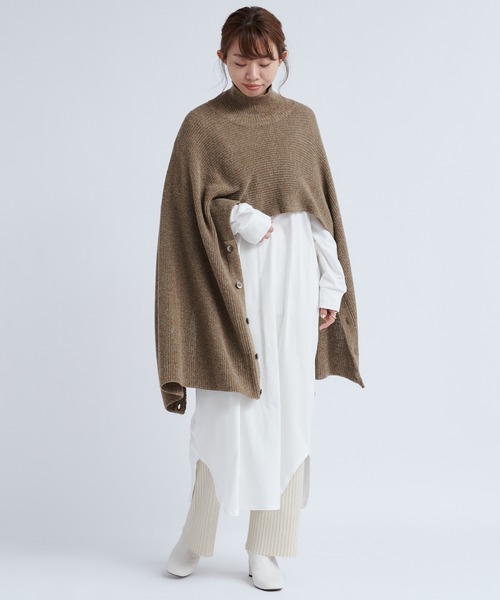 DouDou（ドゥドゥ）の「【新色追加】セットアップニットパンツ（その他パンツ・レディース・オフホワイト/チャコールグレー/グリーン/グレイッシュベージュ/ベージュ・FREE）」の14枚目の写真