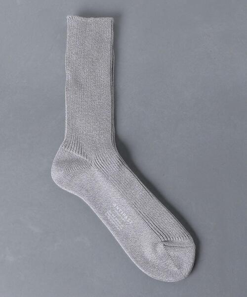 ANTIPAST(アンティパスト)の「<ANTIPAST (アンティパスト) > コットン リブ ソックス(ソックス/靴下・メンズ・ライトブルー/ホワイト/ピンク/ライム/グレー/イエロー・FREE)」の2枚目の写真