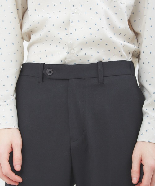 ABAHOUSE（アバハウス）の「スリムストレート ツイルパンツ（その他パンツ・メンズ・ブラック/ブラウン/グレイッシュベージュ・44/46/48/50）」の7枚目の写真