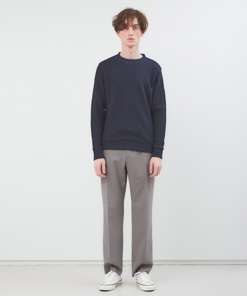 ABAHOUSE（アバハウス）の「スリムストレート ツイルパンツ（その他パンツ・メンズ・ブラック/ブラウン/グレイッシュベージュ・44/46/48/50）」の12枚目の写真