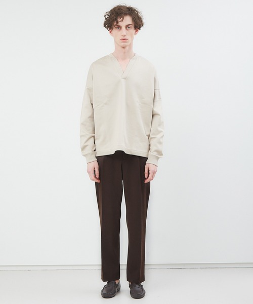 ABAHOUSE（アバハウス）の「スリムストレート ツイルパンツ（その他パンツ・メンズ・ブラック/ブラウン/グレイッシュベージュ・44/46/48/50）」の19枚目の写真