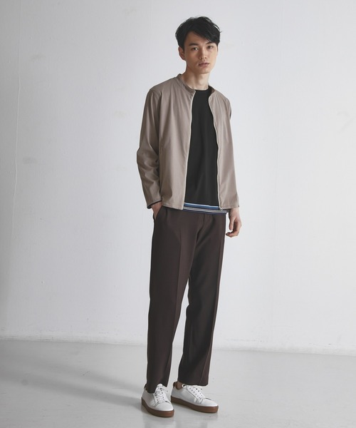 ABAHOUSE（アバハウス）の「スリムストレート ツイルパンツ（その他パンツ・メンズ・ブラック/ブラウン/グレイッシュベージュ・44/46/48/50）」の20枚目の写真