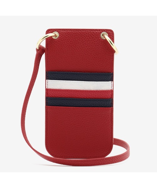 TOMMY HILFIGERトミーUS限定ショルダー携帯スマホハードケース1点物