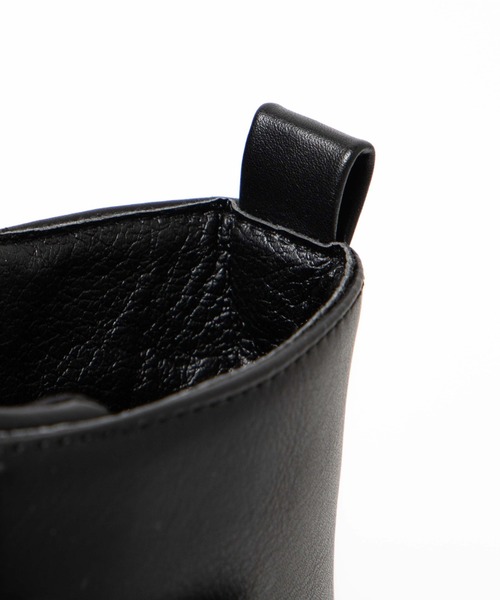 WEGO(ウィゴー)の「WEGO/ベルトデザインブーツ(ブーツ・レディース・ブラック・MEDIUM/LARGE)」の7枚目の写真