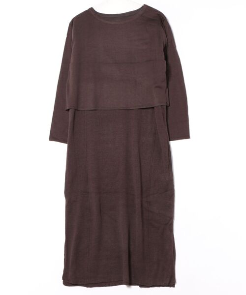 ニットショートプルオーバー×ノースリーブワンピースセット（ワンピース）｜STYLEBLOCK（スタイルブロック）