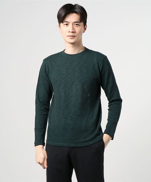 nano universe 長袖Tシャツ NANO universe tシャツ ナノベア Tシャツ 長袖 メンズ