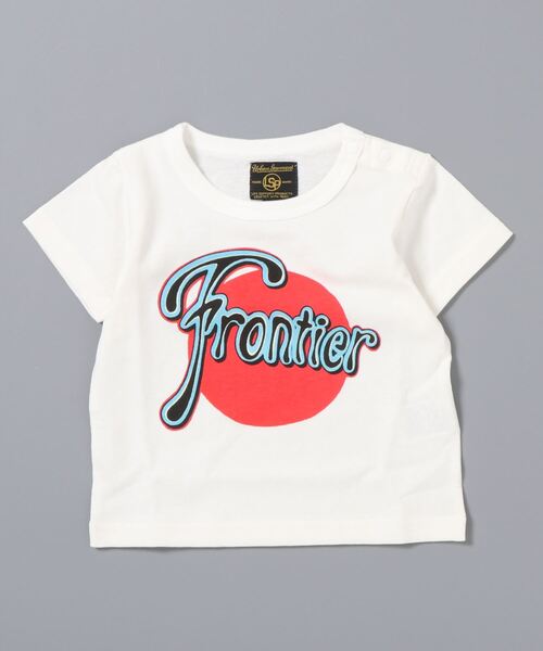 Life Support Products（ライフサポートプロダクツ）の「空紡糸プリントTシャツ（80～150cm）（Tシャツ/カットソー・キッズ・ホワイト/パープル/オフホワイト/イエロー/チャコール・90/100/110/120/80/130/95/140/150）」の13枚目の写真