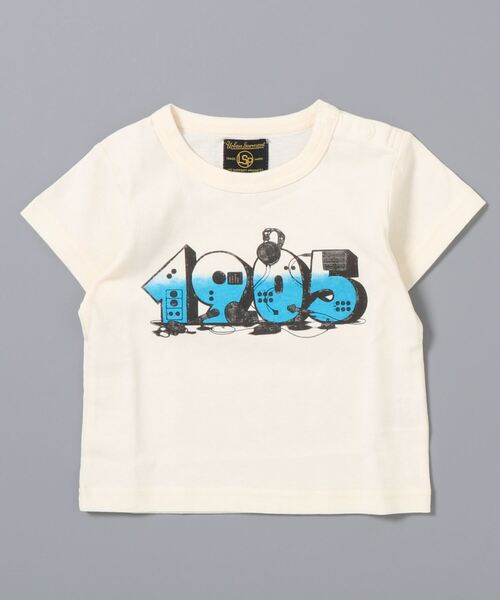 Life Support Products（ライフサポートプロダクツ）の「空紡糸プリントTシャツ（80～150cm）（Tシャツ/カットソー・キッズ・ホワイト/パープル/オフホワイト/イエロー/チャコール・90/100/110/120/80/130/95/140/150）」の14枚目の写真