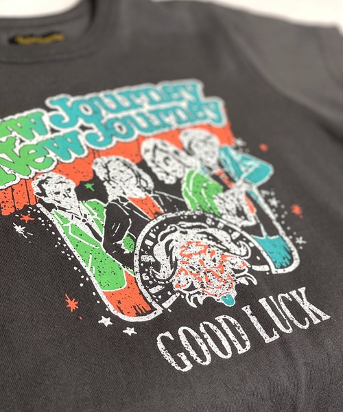 Life Support Products（ライフサポートプロダクツ）の「空紡糸プリントTシャツ（80～150cm）（Tシャツ/カットソー・キッズ・ホワイト/パープル/オフホワイト/イエロー/チャコール・90/100/110/120/80/130/95/140/150）」の8枚目の写真