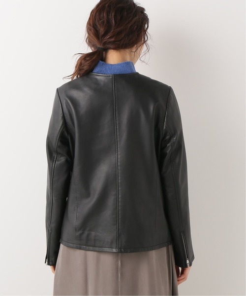 Simplicite（サンプリシテ）の「ラムレザークルーネックシングル