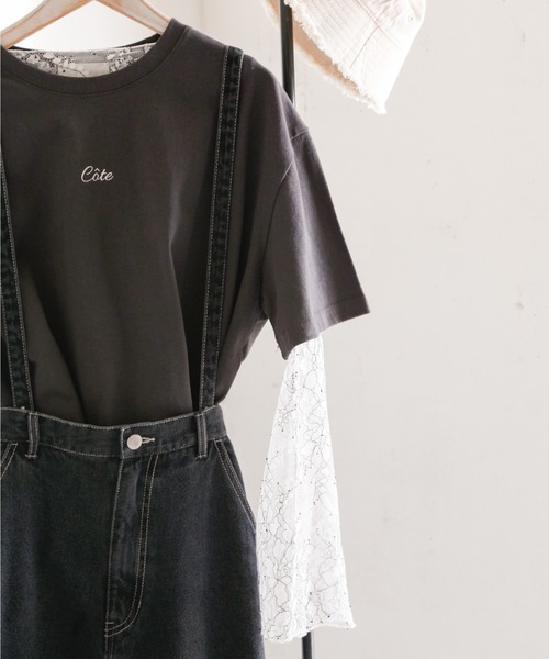 Mysa&Liina（ミーサリーナ）の「インナー付きシアーレースブラウス（シャツ/ブラウス・レディース・ブラック/オフホワイト・M）」の22枚目の写真