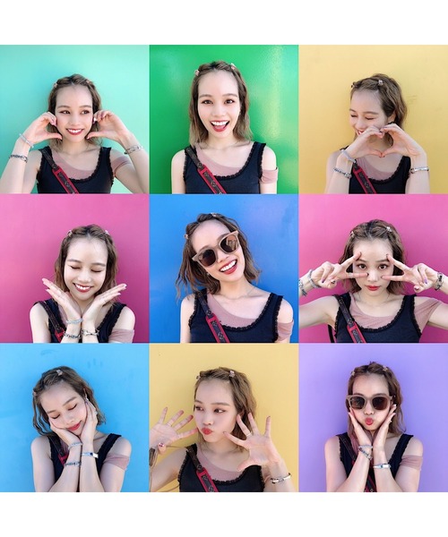 JUMELLE（ジュメロ）の「カラーミニクリップ（バレッタ/ヘアクリップ・レディース・ベージュ/ピンク・FREE）」の12枚目の写真