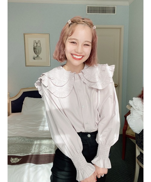 JUMELLE（ジュメロ）の「カラーミニクリップ（バレッタ/ヘアクリップ・レディース・ベージュ/ピンク・FREE）」の7枚目の写真