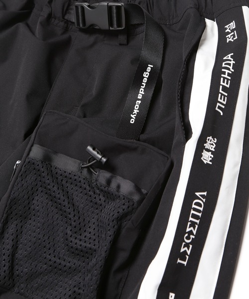 LEGENDA(レジェンダ)の「レジェンダ ワールドロゴ イージーパンツ / LEGENDA World Logo Easy Pants(その他パンツ・メンズ・ブラック/パープル/オレンジ・1/2)」の4枚目の写真