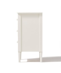 Francfranc ミーオチェスト 美品 Francfranc（フランフラン）の「ミーオ チェスト ホワイト（W60