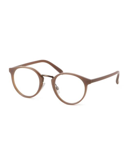 coen（コーエン）の「クモラナイファッショングラス（メガネ・レディース・ブラウン/その他1/その他2・FREE）」の6枚目の写真