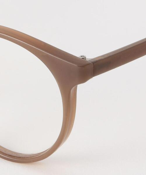 coen（コーエン）の「クモラナイファッショングラス（メガネ・レディース・ブラウン/その他1/その他2・FREE）」の5枚目の写真