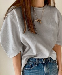 五分袖ボリュームスリーブビックTee