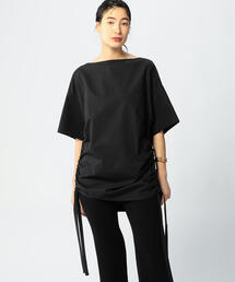 EDITION | 【WEB限定】ORGANIC TYPEWRITER サイドギャザープルオーバー(シャツ/ブラウス)