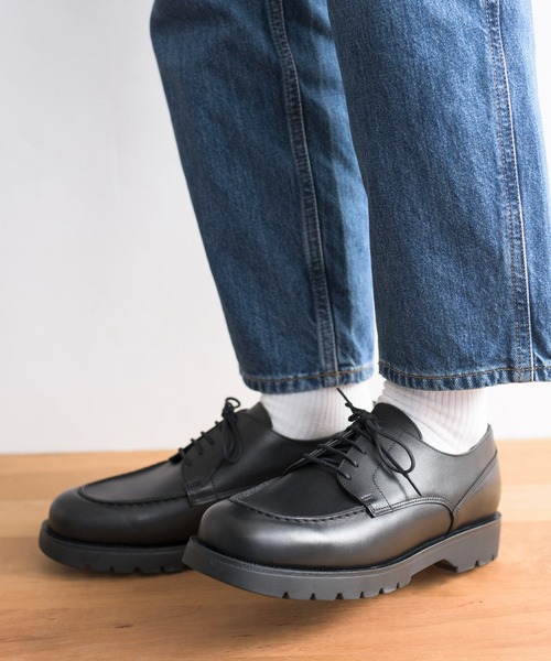 And A(アンドエー)の「KLEMAN クレマン / FRODAN(FRODA) フローダ Uチップレザーブーツ / #FRODAN(FRODA)(ドレスシューズ・メンズ・ブラック・40/41/42/43)」の18枚目の写真