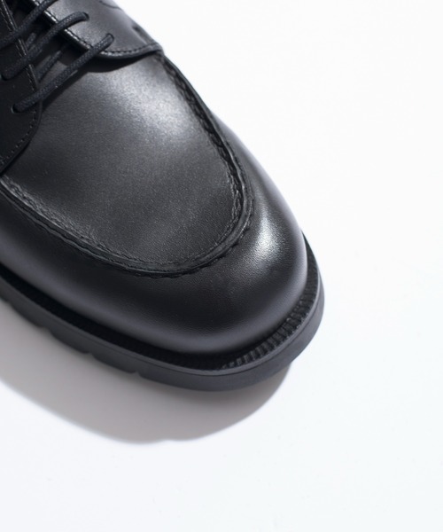 And A(アンドエー)の「KLEMAN クレマン / FRODAN(FRODA) フローダ Uチップレザーブーツ / #FRODAN(FRODA)(ドレスシューズ・メンズ・ブラック・40/41/42/43)」の11枚目の写真