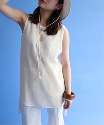 SLOBE citron. | SLOBE citron. ビンテージメッシュノースリーブ【手洗い可能】◆(タンクトップ)