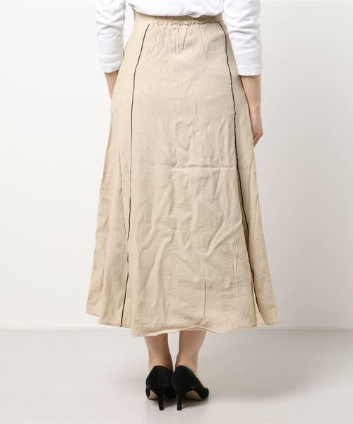 Chiaro（キアロ）の「楊柳マーメイドスカート（スカート・レディース・オリーブ/アイボリー/ベージュ・FREE）」の5枚目の写真