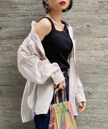 PAGEBOY | シアーBIGシャツロングスリーブ(シャツ/ブラウス)