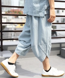 ８(eight) | 綿麻サルエルクロップドパンツ（セットアップ可能）(その他パンツ)